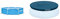 Intex 28205NP - Piscina desmontable redonda INTEX, piscina Metal Frame, medidas Ø244x51 cm + 28020 - Cobertor piscina hinchable Easy Set 244 cm