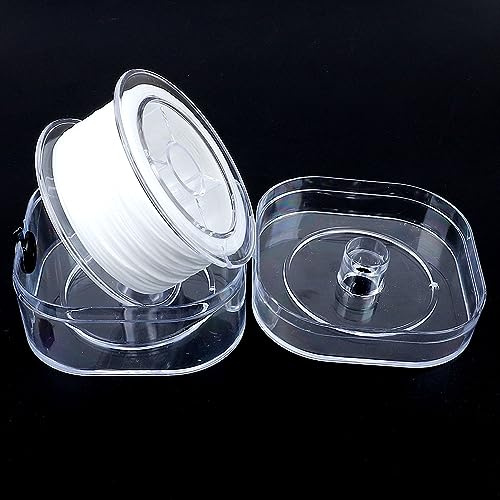 Fili di perle elastiche 100 m filo elastico per bracciale 0,8 mm filo elastico trasparente per fabbricazione di bracciale gioielli perla collana artigianato