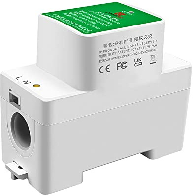 Irfora Installazione intelligente del contatore di corrente WiFi monofase contatore di tensione e corrente connessione BT Smartphone Dual APP telecomando compatibile con sistema Android iOS