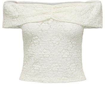 ONLY Onllorenza S/L Off Shoulder Top Box JRS, Häger, XL