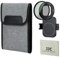 JJC Adaptador de filtro magnético de teléfono de 67 mm con juego de filtros CPL para iPhone 14, 15, 16, 14, 15, 16 Pro, 14, 15, 16 Plus, 14, 15, 16 Pro Max, trípode y soporte de montaje de accesorios