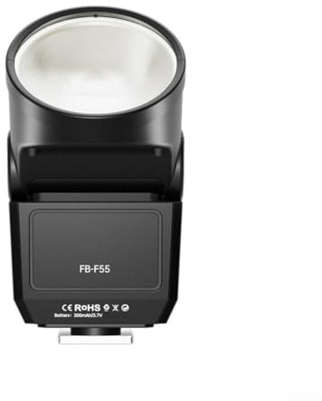 Mini flash de cámara, luz de relleno de 6500 ± 300 K, luz externa recargable para cámaras digitales DSLR para fotografía de estudio, sesiones de fotos, iluminaciones