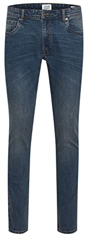 Solid SDPilto Herren Jeans Hose Denim mit Stretch Slim Fit, Größe:33/34, Farbe:Dark Vintage Blue Denim (700032)