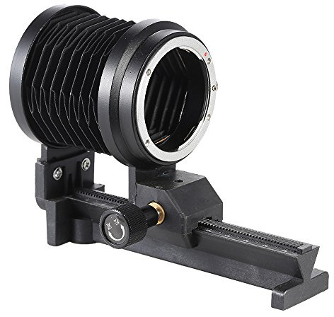 Camnoon Makro Entension Balgengerät für Nik F-Bajonett-Objektiv D90 D80 D60 D7100 D7000 D5300 D5200 D5100 D3300 D3100 D3000 Al SLR