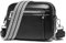 FURONGHUA Crossbody Bag Damen Breiter Gurt Kleine Umhängetasche Damen Vegan Leder Damen Handtasche Klein Handy Umhängetasche Mit 4 Reißverschlussfächern-Schwarz