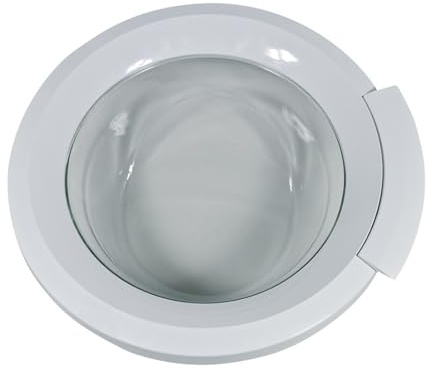 LUTH Premium Profi Parts Türe kompatibel mit Bosch 11008957 mit Türringen Frontscheibe Scharnier Griff für Waschmaschine