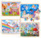 Einhorn Meerjungfrau Prinzessin Fee Puzzle ab 3 4 5 Jahre, 4 Puzzle x 24 Stück Kinder Mädchen Holzpuzzle, Vorschule Lehrreiches Spielzeug,Montessori Puzzle Geschenke für Kinder für Jungen und Mädchen