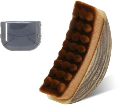 Lymphatic Contour Face Brush - Homiladi Lymphatic Drainage Brush | Dry Brushing Body Brush Lymphatic | Ergonomically Designed to Fit Skin Precisely | Reduces Puffiness & Relieve Fatigue