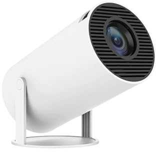 Cinemaster Pro 4k smart projektor miniprojektor med WiFi och Bluetooth, 4K smart bärbar, kontrollfjärrkontroll, 180° rotation, för sovrum