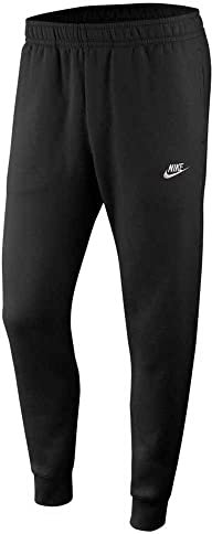 NIKE Nsw Club Jggr Bb, Pantalones Deportivos Hombre, Negro (Black/Black/White), S