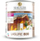 MAULER Lasure bois Châtaignier 1L satiné - Glycéro ne pèle pas, ne s'écaille pas. Résines alkydes à l'huile : très haute durabilité & sans coulure, qualité PRO B35