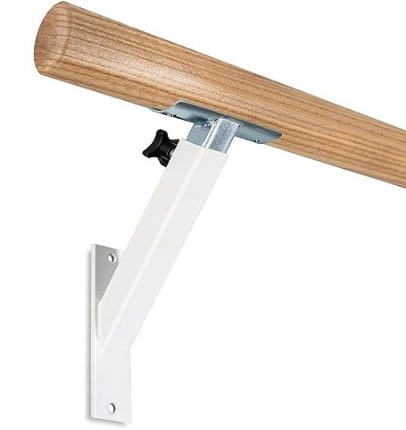 Ballettstange Esche hell Ø 42mm + 2 Wandhalter höhenverstellbar (120 cm)