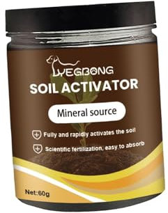 Colcolo Soil Amendments Soil Activator,Soil Conditioner,Soil Activated Treasure for Seedling Compost Potting Soil Gardens, 60g