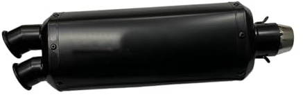 Motorcykel avgasrör Universal 51MM motorcykelavgas för rör för utlopp för F750GS F850GS R1200GS Motorcykel slutljuddämpare