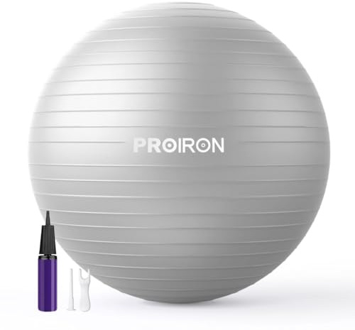PROIRON Balles d'exercices Fitness Ballon Grossesse,Swiss Ball de Gym/Yoga