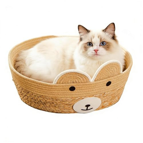Maison pour chat Tissu tissé antigriffes respirant lavable