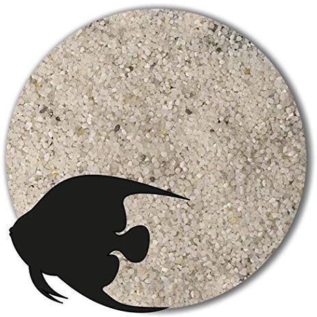 Anbobo Aquarium Sand/Aquarium Kies 25 KG - 0,5-1,0mm naturweiß