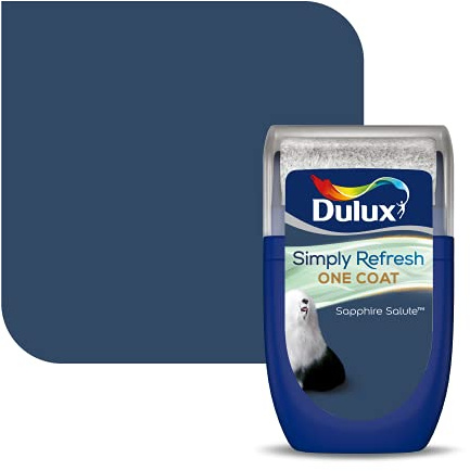 Dulux 5382943 Simply Refresh Tester Paint, Sapphire Salute, 30 ml