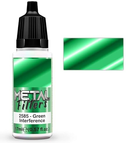 Peinture pour modélisme métallique - 17 ml - Vert