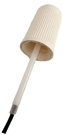 Alex Flittner Designs Pennarello a vernice RAL 9010, bianco puro, lucido, 20 ml, vernice per ritocco acrilico, vernice per riparazione, legno, metallo, mobili da bagno