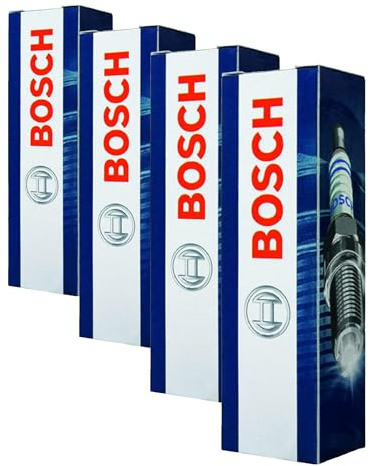 Bosch VR8SII33X - Bougie d'Allumage Double Iridium, Paquet de 4