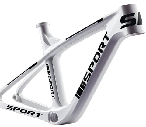DualColorStampe Set 15 Adesivi Stickers Decal Telaio Bici Bicicletta adesivi telaio MTB Universale Protezione COD. B0169 (NERO LUCIDO)