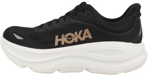 HOKA ONE ONE 1162012-BRGL Bondi 9 Women Black/Rose Gold UK 6