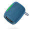 Ibiza - COOLBOX - Tragbarer Lautsprecher, Schallwand auf wiederaufladbarer USB-C-Batterie - Bluetooth, TWS, USB, MicroSD, AUX, Freisprechen - Blau