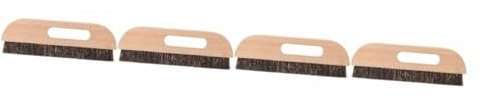 Homoyoyo 4pièces Pinceau à Tapisser Brosse à Maroufler Pour Peint Outil De Lissage Mural Brosse à Colle Pour Décoration Intérieure