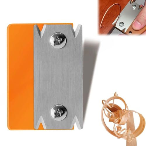 Juguta Coupe-Bordure pour le Bois, Portable Coupe-Bande de Chant Manuel, Lame de Coupe-Bordure pour le Travail du Bois, Antidérapant Raboteuse Manuelle pour Bois PVC ABS Placage de Chant