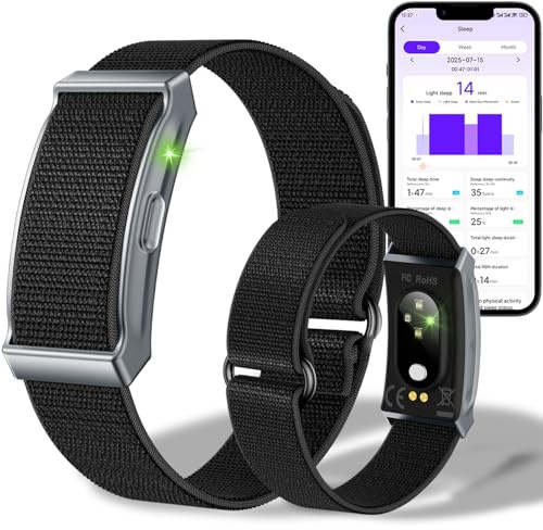 Smart Bracelet for Men Women, Fitness Tracker with Free App, 24/7 Auto Heart Rate/SpO2 Monitor, Sleep Stress Tracking Smart Health Wristband, 120+ Sports Modes with Extended Armband, IP68 Waterproof