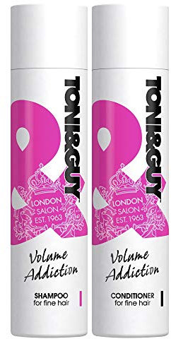 Toni & Guy Shampoo und Conditioner für feines Haar Duo Pack (2 x Shampoo, 2 x Conditioner)