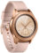 Armband Kompatibel mit Samsung Galaxy Watch 3/4/Active/Classic, 20mm Weiche Silikon Ersatz Uhrenarmbänder, Rosébeige