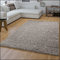 TT Home Wohnzimmer Teppich Hochflor Langflor Shaggy Soft Unifarben Modern Einfarbiges Design, Farbe: Grau, Größe:120x170 cm