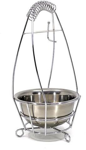 Hookah Large Basket Coal Holder - Premium Quality Portable Hookahs Charcoal Basket - Stainless Steel Coals Container Tray for Hookah Lounge Style Table Accessories