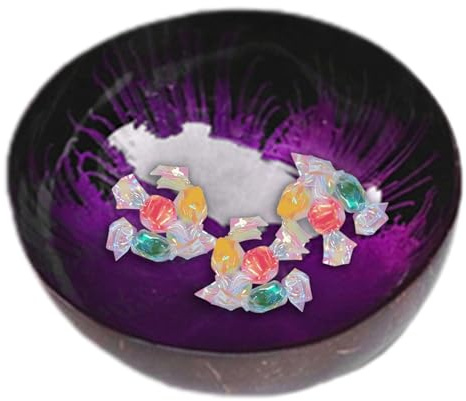 - Cuenco para bebederos de coco,Tazón de bebida de colores únicos | Decoración del hogar para la oficina, servicio para el hogar, frutas, nueces, almacenamiento de llaves, cuencos de ensalada