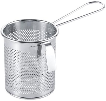 Pasta Boil Baskets, Pasta Basket for Boiling, Metal Pasta Boil Basket, Boiling Blanching Basket for Spaghetti, Ramen, and Veggies