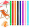 Elastici Gomma Larghi,8pcs Elastici Grandi Gomma,Elastici Ufficio Grandi, Elastico Gomma,Elastici Colorati in Gomma,Elastici Resistenti, Elastici Grossi, Elastico Silicone,Elastici Caucciu,lettini
