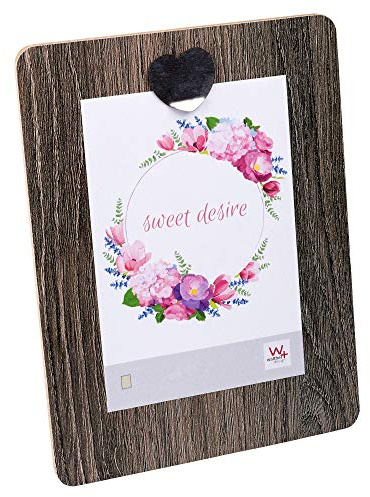Walther design Aimant Portraitrahmen, braun, 10x15 cm