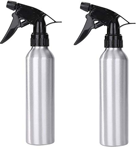 DOWEI 250ml Aluminum Empty Spray Bottles,2pcs Reliable Sprayer Empty Spray Bottles 250ml Aluminum Bottle for Hairdressing Tattooing Green Soap Flowers Water Sprayer Tool