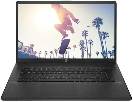 HP 17 - Schwarz - 17,3 FHD - Celeron N4120 - RAM: 16GB - SSD: 250GB - Windows 11 Pro - Office 2021 Pro #mit Funkmaus +Notebooktasche
