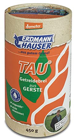 ErdmannHAUSER demeter TAU Getreidebrei aus Gerste | Getreidegrundnahrung | 450g