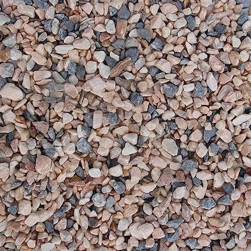 simpa Decorative Landscaping Slate Aggregates - English Rose Chippings 20mm - 20kg Bag