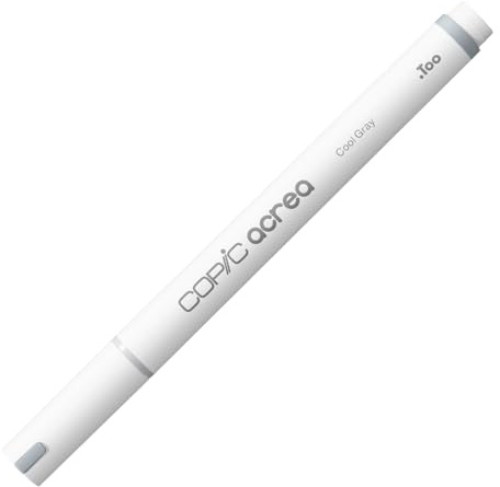 COPIC acrea 003 Cool Grey Paint Marker with Water and Pigment-Based Ink, Line Width 0.8-1.2 mm