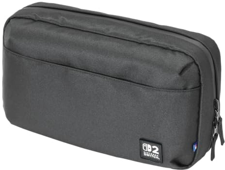 Hori Wendbare Reisetasche (Schwarz) für Nintendo Switch 2 - Offiziell lizenziert von Nintendo