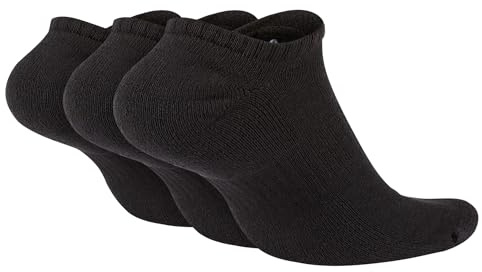 Nike U NK Everyday CUSH NS 3PR Socks,Schwarz/Weiß,M (38-42EU)