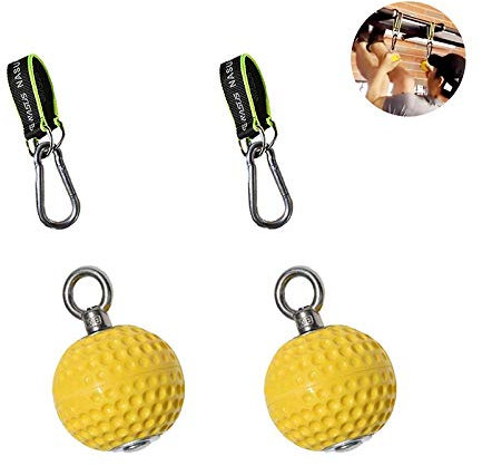 ARTOCT Training Hanging Ball, Klettern Klimmzug Ball Haltegriffe, rutschfeste Handgriffe Krafttrainer Exerciser Klimmzug Kettlebells Fitness