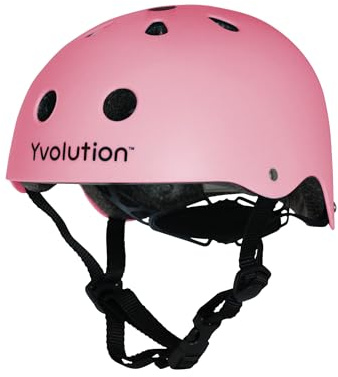 Yvolution Kask ochronny - różowy