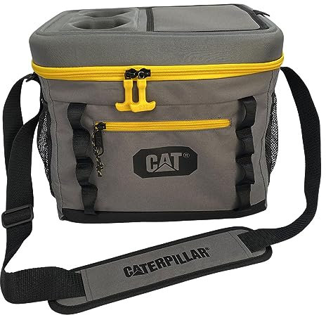 Cat Caterpillar Kühltasche, 22,5 l, tragbar, für Baustellen, Camping, Strand
