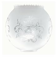 La Bámbola Tulipa de cristal bola mate con dos bocas (14 cm.)
